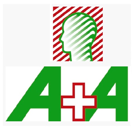 A + A / A plus A logo