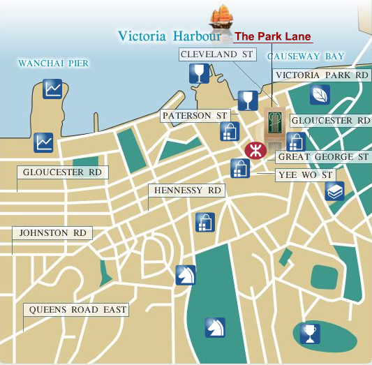 The Park Lane  Bölge Haritası için Tıklayınız